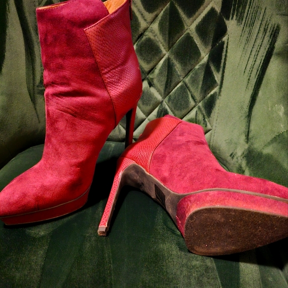 Paper Fox Stiletto Booties - Picture 2 of 5